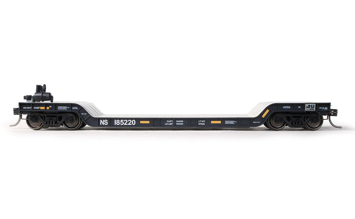 Exactrail Evolution EE1763-2 HO Scale Depressed Center Flatcar Norfolk Southern NS 185221