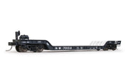Exactrail Evolution EE1764-2 HO Scale Depressed Center Flatcar Norfolk & Western NW 70105