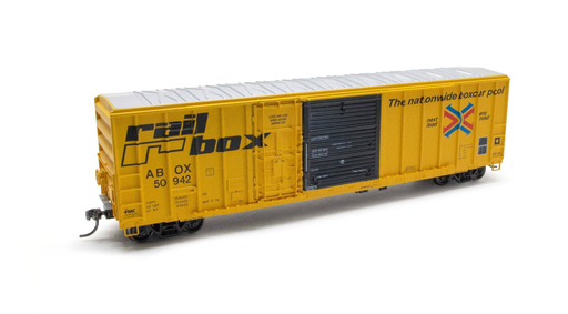 Exactrail Evolution EE1801-14 HO Scale FMC 5277 Combo Door Boxcar Railbox ABOX 50928