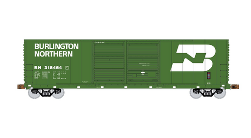 Exactrail Express EX1003-12 HO Scale Gunderson 5200 Boxcar Burlington Northern BN 318572