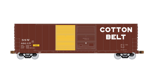 Exactrail Express EX1017-1 HO Scale Gunderson 5200 Boxcar Cotton Belt SSW 49117