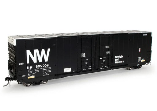 Exactrail Platinum EP-80303-2 HO Scale 60' Greenville Boxcar Norfolk Western NW 605005 - NOS
