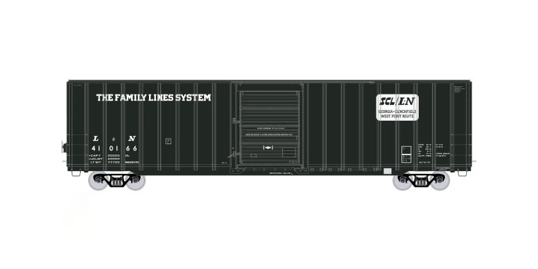Exactrail Platinum EP80403-2 HO Scale Berwick 7580 Appliance Boxcar Family Lines L&N 410173