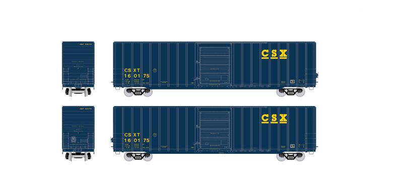 Exactrail Platinum EP80405-1 HO Scale Berwick 7580 Appliance Boxcar CSXT 160175