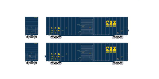 Exactrail Platinum EP80409 HO Scale Berwick 7580 Appliance Boxcar CSXT SBD 160183