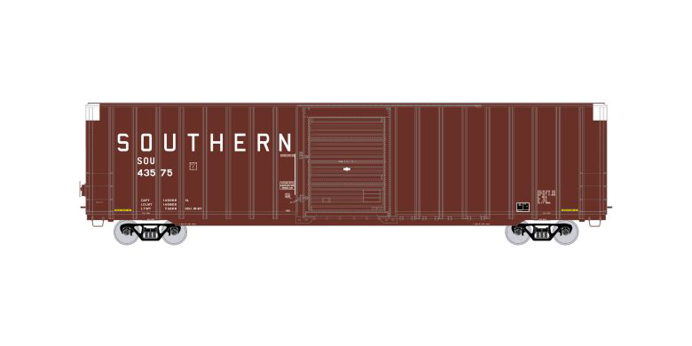 Exactrail Platinum EP80412-1 HO Scale Berwick 7580 Appliance Boxcar Southern 43575