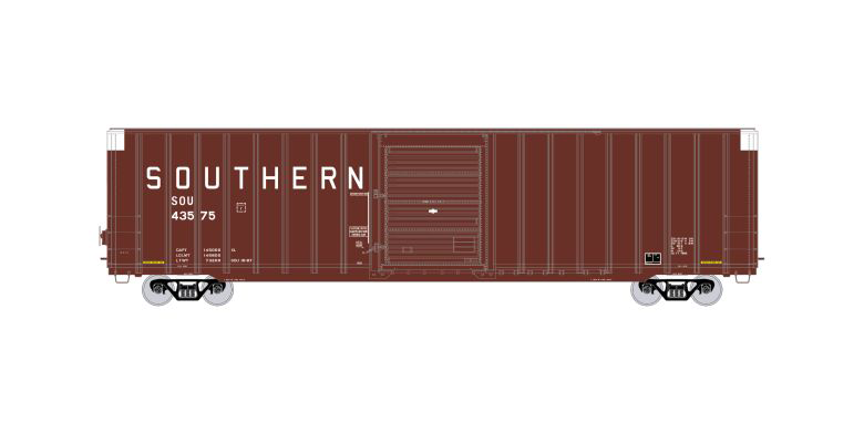 Exactrail Platinum EP80412-2 HO Scale Berwick 7580 Appliance Boxcar Southern 43578