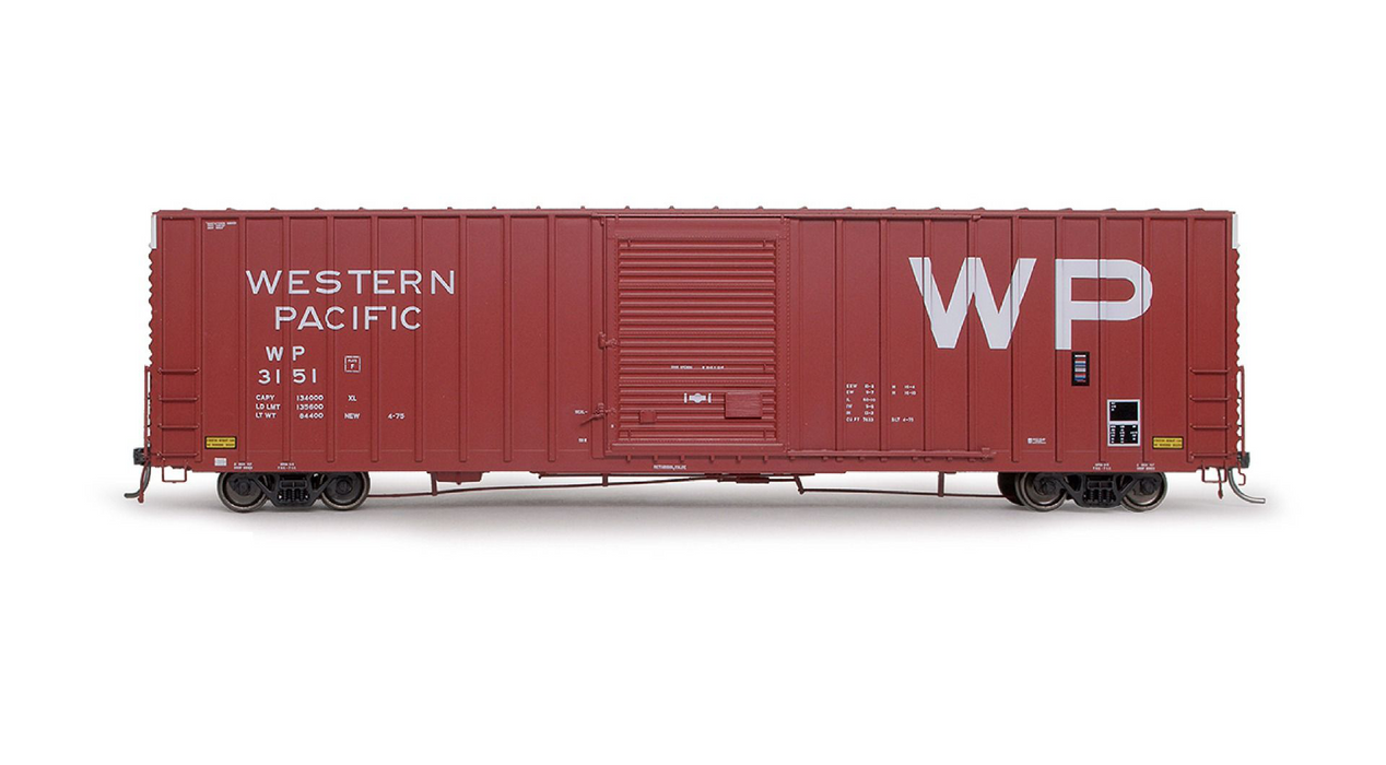 Exactrail Platinum EP80552 HO Scale PC&F 7633 Appliance Boxcar Western Pacific WP