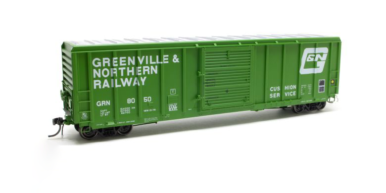 Exactrail Platinum EP80914-2 HO Scale PS 5344 Boxcar Greenville & Northern GRN 8062