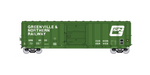 Exactrail Platinum EP80914-2 HO Scale PS 5344 Boxcar Greenville & Northern GRN 8062