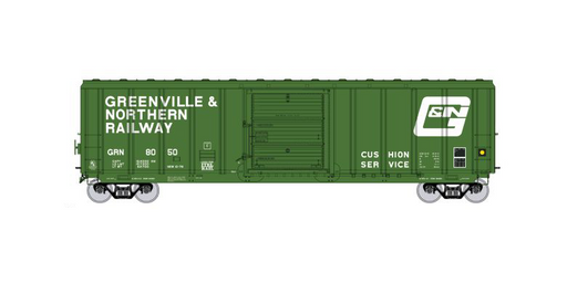 Exactrail Platinum EP80914-2 HO Scale PS 5344 Boxcar Greenville & Northern GRN 8062