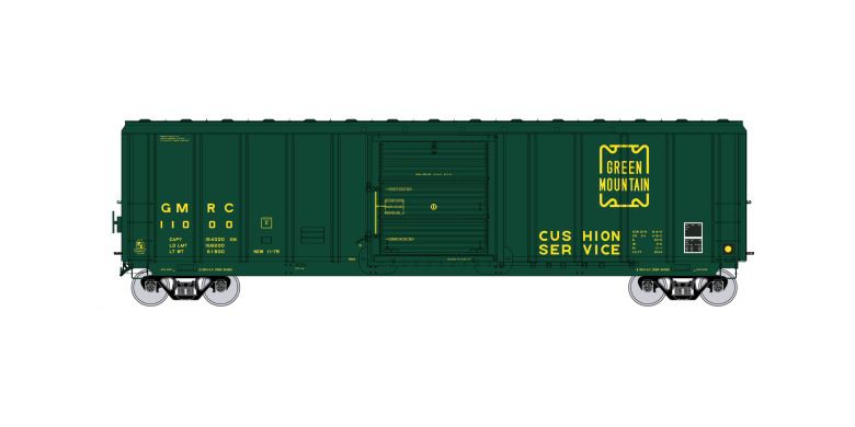 Exactrail Platinum EP80917-2 HO Scale PS 5344 Boxcar GMRC 11024
