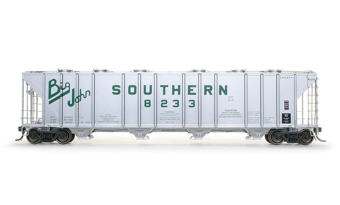 Exactrail Platinum EP81708-5 HO Scale Magor 4948 Big John Covered Hopper Southern 8247