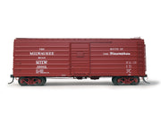 Exactrail Platinum EP82001-3 HO Scale 3898 Ribside Boxcar Milwaukee Road "Hiawatha 1939" MILW 19073