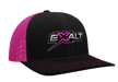 EXALT 104PK Exalt Shapback Hat, Flo Pink / Black