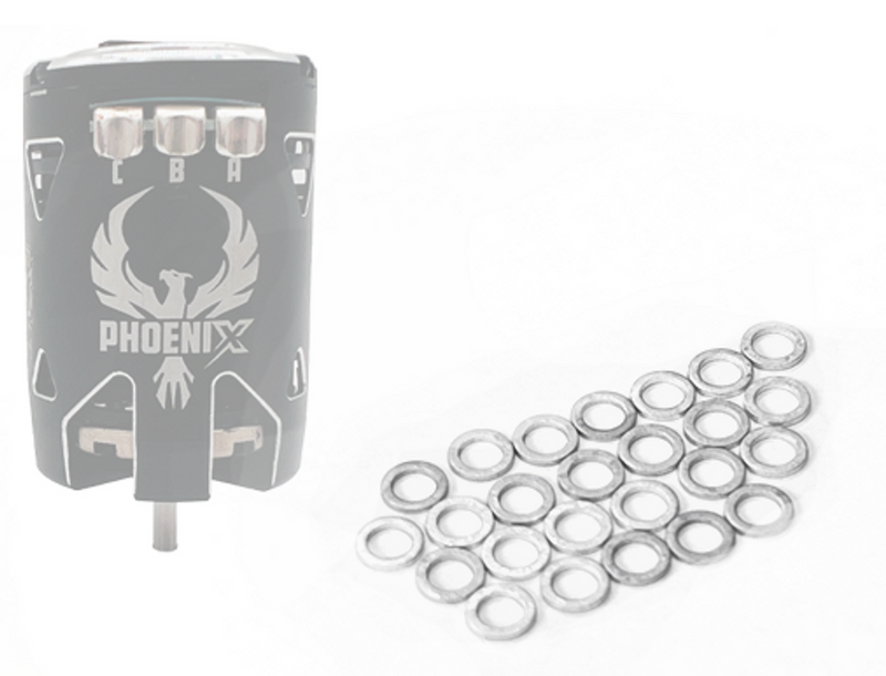 EXALT 234 Machined Aluminum Rotor Shims (25 Pack)
