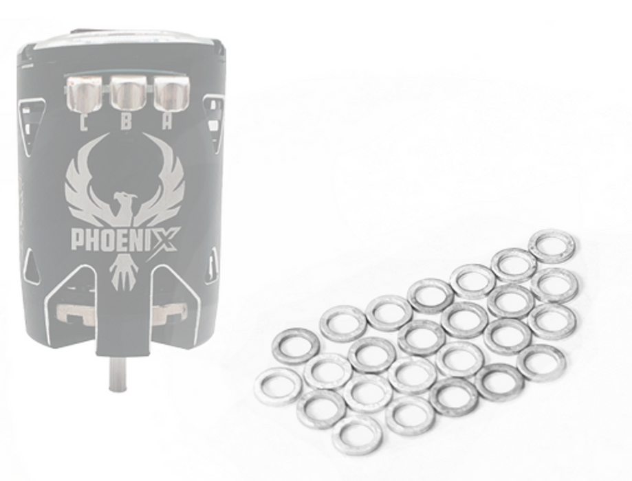 EXALT 234 Machined Aluminum Rotor Shims (25 Pack)