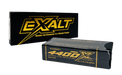 EXALT 3201 2S 7.4V 4400MAH 150C Shorty w/5mm Bullets, X-Rated LiPo Battery Series