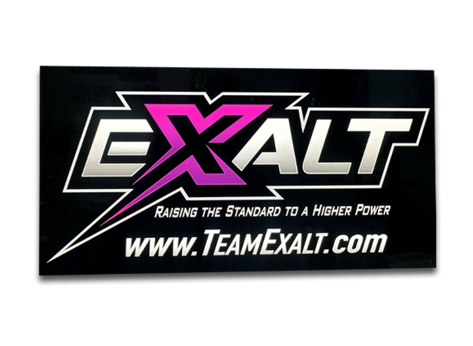 EXALT 92023 3X6 Team Exalt Dry Sublimation Banner