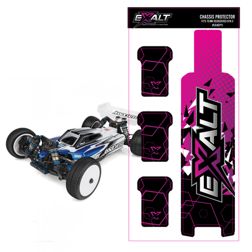 EXALT CP11 Chassis Protector Skins, for AE B74.2 D/C