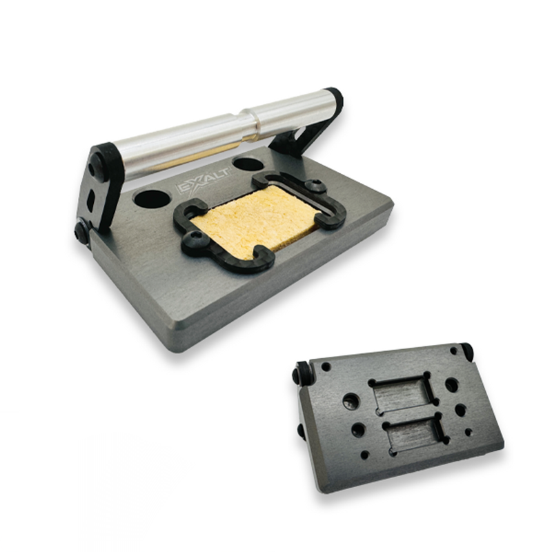 EXALT S2192 Billet Aluminum 2 in 1 Soldering Iron Stand / Jig