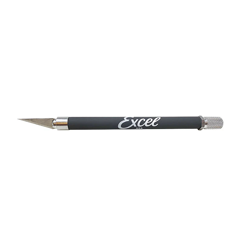 Excel 16023 Grip-On Knife, Gray