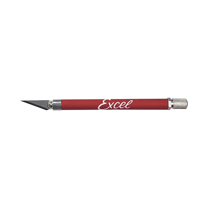 Excel 16024 Grip-On Knife, Red