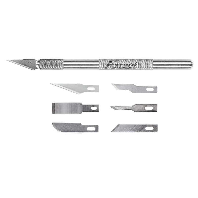 Excel 19064 K1 Light Duty Knife with 6 Blades