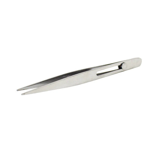 Excel 30411 Stainless Steel Tweezer, 4-3/4" Slide