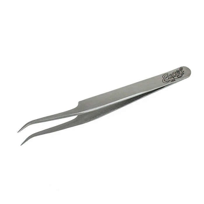 Excel 30417 Slant Point Tweezers, Polished