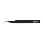 Excel 30420 Slant Point Tweezers, Black