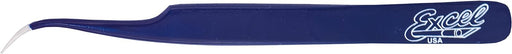 Excel 30423 Slant Point Tweezers, Blue