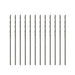 Excel 50070 High Speed Twist Drills #70 12 Pack