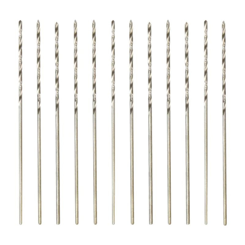 Excel 50076 High Speed Twist Drills #76 12 Pack