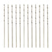 Excel 50078 High Speed Twist Drills #78 12 Pack