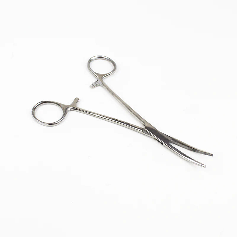 Excel 55530 Curved Nose Hemostat, 5"
