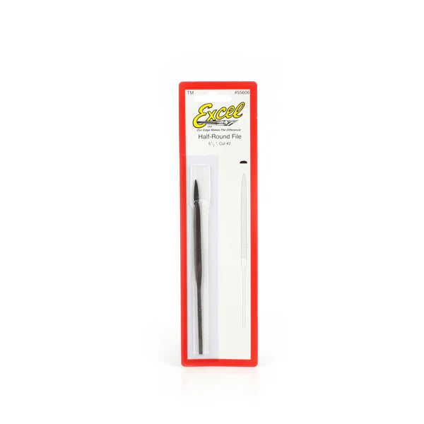 Excel 55606 Half Round File