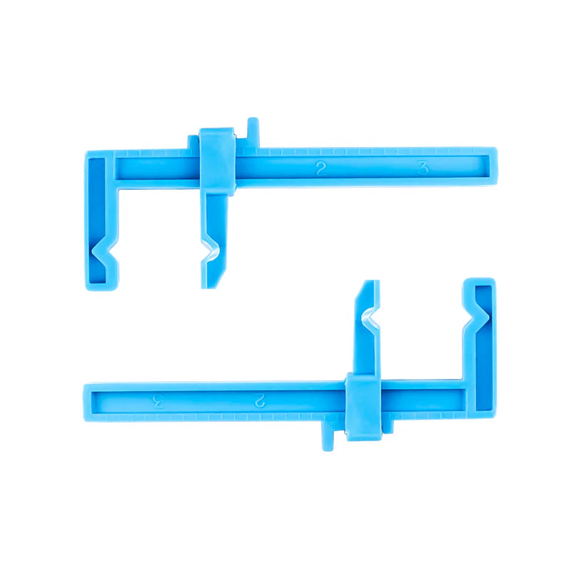 Excel 55663 Small Clamps, 1" x 3-1/2"