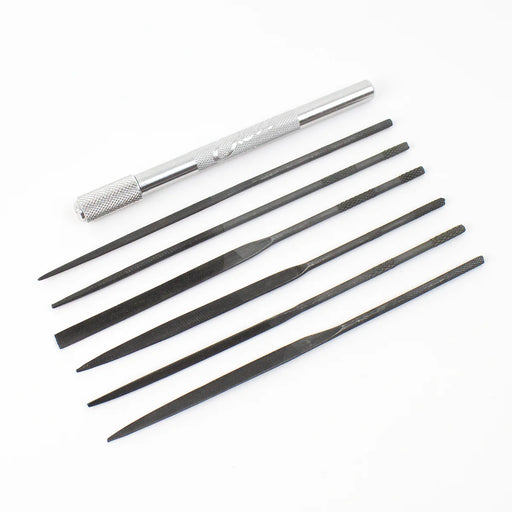 Excel 55668 6 Assorted File Set with Handle 5.5", Cut #2