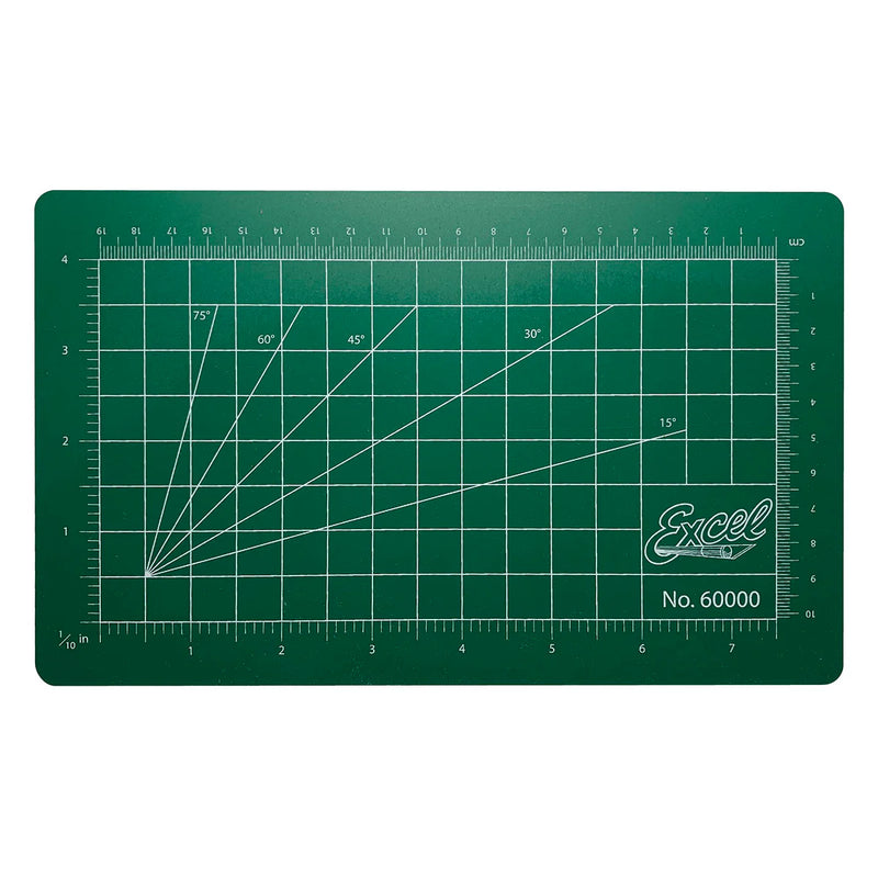Excel 60000 Green Self Healing Cutting Mat 5-1/2 x 9