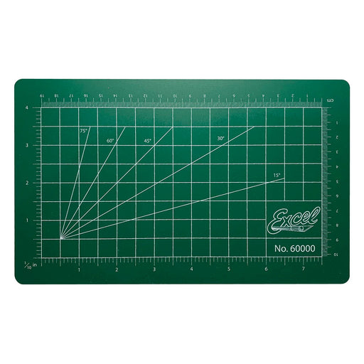 Excel 60000 Green Self Healing Cutting Mat 5-1/2 x 9