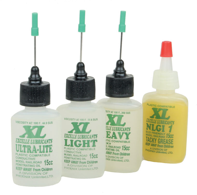 Excelle Lubricants XL 1234 Z-N Gauge Model Train Lube Kit