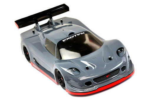 Exotek 2129 1/10 USGT GTF 194mm Clear Body with Wing