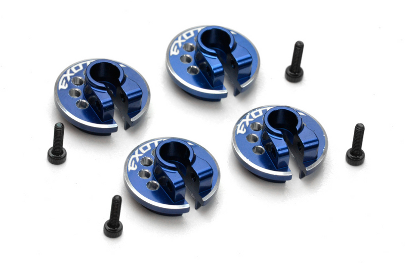 Exotek Traxxas Slash Aluminum Ultra Shocks Clamping Spring Cups