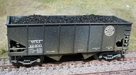 F&N Hobbies 81100 HO Scale Coal Load for Accurail 50 Ton 2 Bay Hopper (2 Pack)