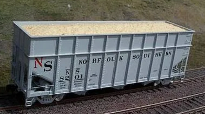 F&N Hobbies 81207 HO Scale Woodchip Load for Athearn 40' Woodchip Car (2 Pack)