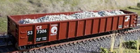F&N Hobbies 81211 HO Scale Gravel Load for Athearn/MDC 52' Mill Gondola (2 Pack)