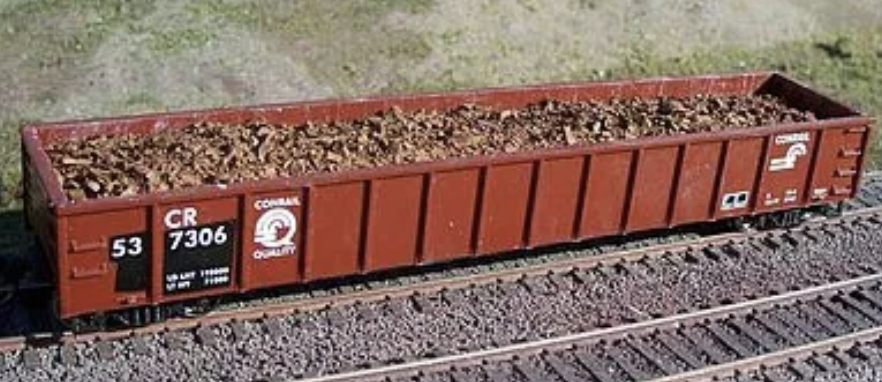 F&N Hobbies 81212 HO Scale Scrap Metal Load for Athearn/MDC 52' Mill Gondola