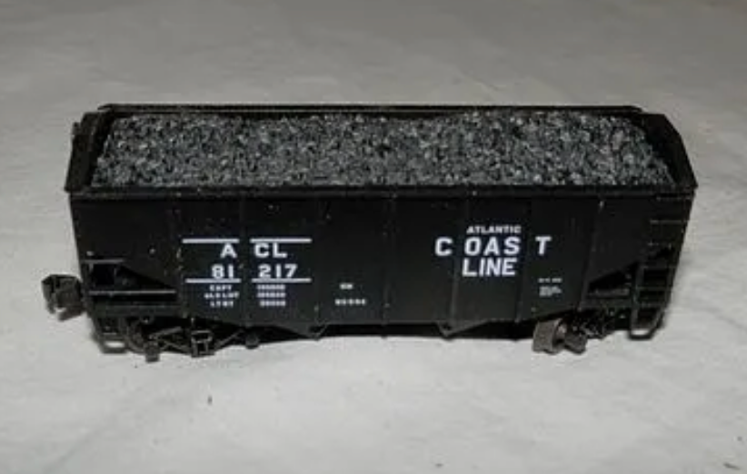 F&N Hobbies 81218 HO Scale Gravel Load for Athearn/MDC 40' 3 Bay Hopper (2 Pack)