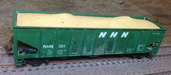 F&N Hobbies 81219 HO Scale Brown Sand Load for Athearn/MDC 40' 3 Bay Hopper (2 Pack)